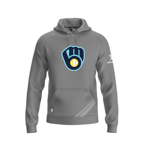 [FOLHSMGY-YXS-LOGO2] Decker Summit Hoodie (Youth XS, Gray, Logo 2)