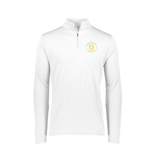 [FTLQFLWH-FAXS-LOGO3] Decker Women's Flex-Lite 1/4 Zip Shirt (Female Adult XS, White, Logo 3)