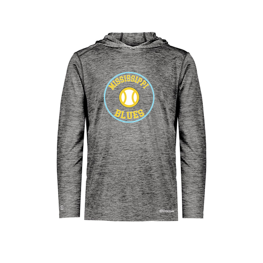 [FOLHCGBK-AS-LOGO3] Decker Men's Charge Hoodie (Adult S, Black, Logo 3)