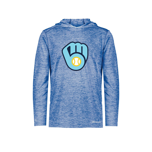 [FOLHCGRY-AS-LOGO1] Decker Men's Charge Hoodie (Adult S, Royal, Logo 1)