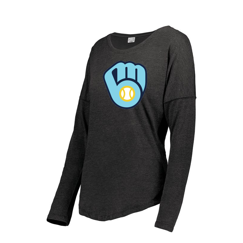 Decker Women's Tri-Blend T-Shirt - Long Sleeve